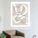 Quadro Decorativo Minimalista, Tela em Canvas na Vertical ideal para ambiente de Sala de estar, jantar, reuniões, Quarto e Hall de entrada (100x70 cm)