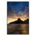 Quadro Decorativo Paisagem Praia de Ipanema, Tela em Canvas na Vertical ideal para ambiente de Sala de estar, jantar, reuniões, Quarto e Hall de entrada