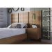 Cabeceira Cama Solteiro Com Mesa 80/90 Zurique Mel