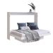 Cama Articulável Horizontal  Casal 140 Latino Branco - Art in móveis