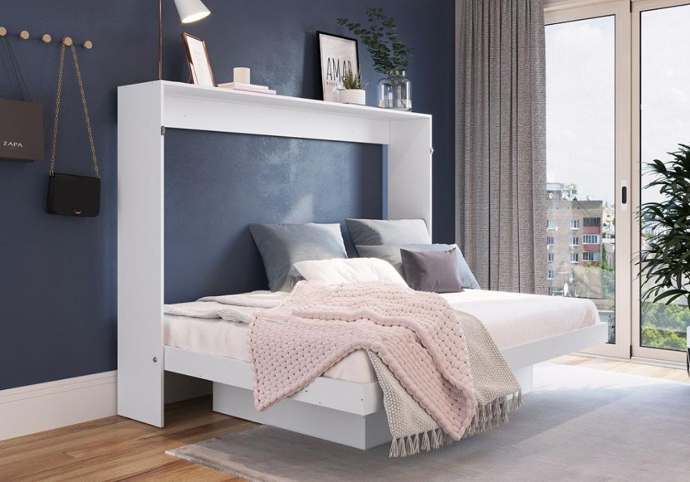 Cama Articulável Horizontal  Casal 140 Latino Branco - Art in móveis