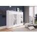 Cama Articulável Horizontal  Casal 140 Latino Branco - Art in móveis