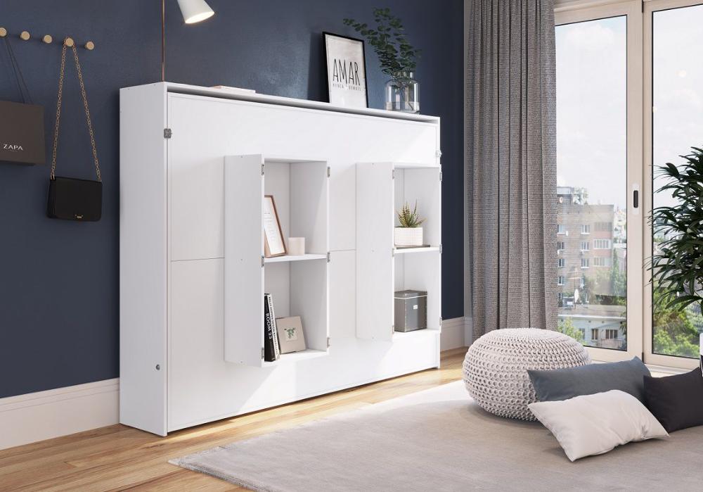 Cama Articulável Horizontal  Casal 140 Latino Branco - Art in móveis
