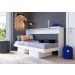 Cama Articulável Horizontal  Solteiro 90 Latino Branco- Art in móveis