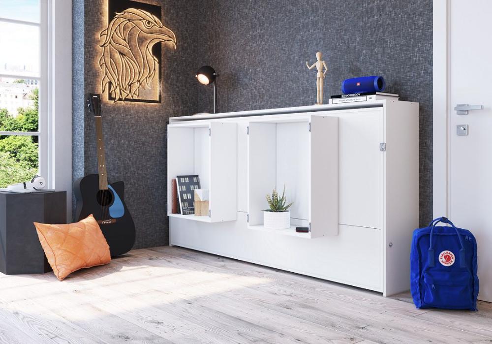 Cama Articulável Horizontal  Solteiro 90 Latino Branco- Art in móveis