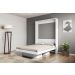 Cama Articulável Vertical Casal 140 Manhattan Branco - Art in móveis