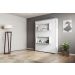 Cama Articulável Vertical Casal 140 Manhattan Branco - Art in móveis