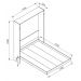 Cama Articulável Vertical Casal 140 Manhattan Branco - Art in móveis