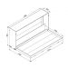 Cama Dupla Articulável Horizontal Solteiro 90 Phoenix Branco - Art In Móveis