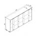 Cama Dupla Articulável Horizontal Solteiro 90 Phoenix Branco - Art In Móveis