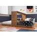 Cama Dupla Articulável Horizontal Solteiro 90 Phoenix Nogal - Art In Móveis