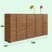 Cama Dupla Articulável Horizontal Solteiro 90 Phoenix Nogal - Art In Móveis