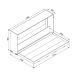 Cama Dupla Articulável Horizontal Solteiro 90 Phoenix Nogal - Art In Móveis