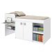 Cama Solteiro 90 Juvenile Multifuncional Branco -  Art In Móveis
