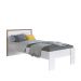 Cama Solteiro 90 Los Angeles Branco