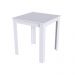 Conjunto Mesa e Banqueta Amalfi Branco - Art In Móveis