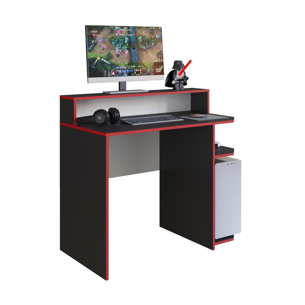 Escrivaninha Gamer Power Preto - Art in Moveis