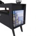 Home Com Bancada e Painel TV até 70 Itália Preto - Art in Móveis