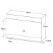 Home Rack Bancada e Painel Tv Até 55 Dinamarca Branco - Art In Moveis
