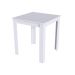 Mesa 68x68 Amalfi Branco - Art In Móveis