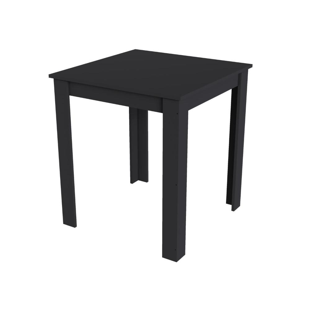 Mesa 68x68 Amalfi Preto - Art In Móveis