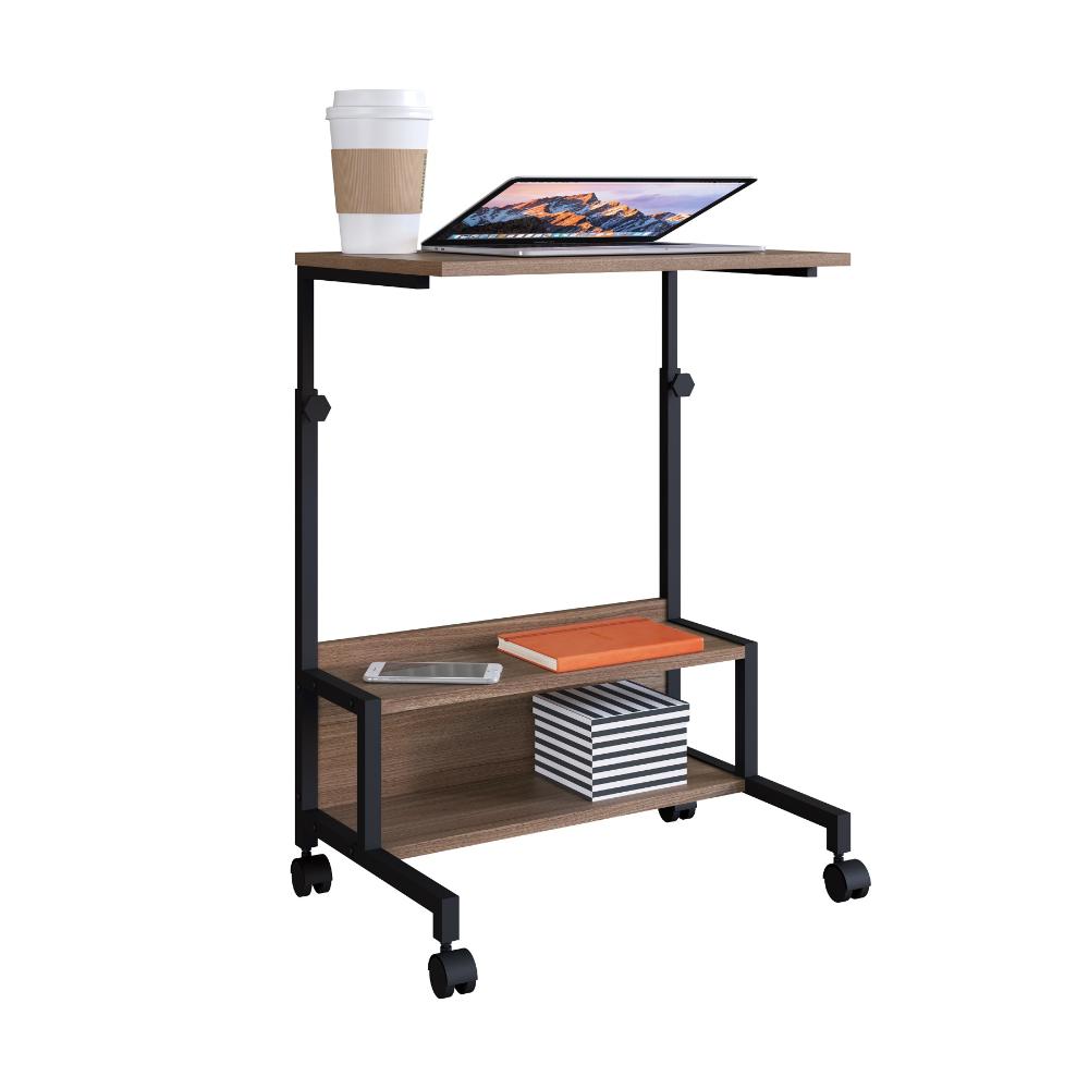 Mesa Auxiliar de Trabalho com Regulagem de Altura e Rodizios Artetube 54x36