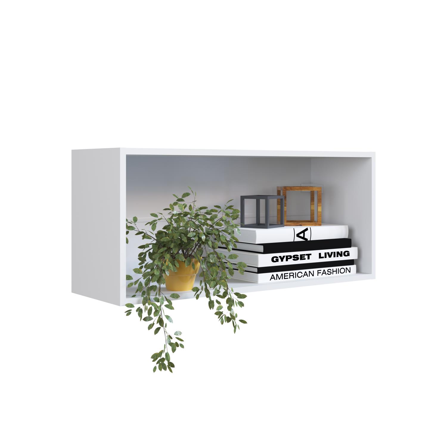 Nicho Horizontal Organizador Multiuso Funcionale Branco - Art In Móveis