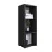 Nicho Vertical Organizador Multiuso Funcionale Preto - Art In Móveis
