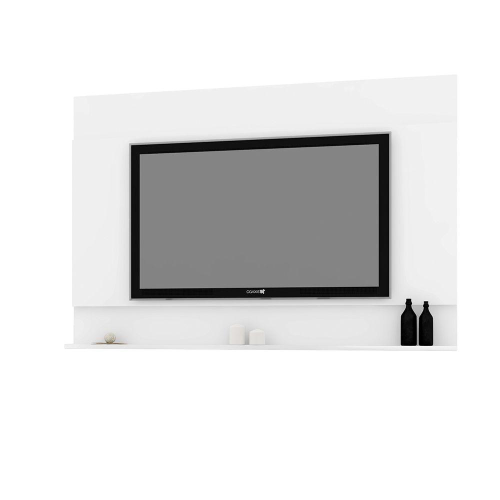Painel Parede Tv Até 55' Dakota Branco - Art In Moveis