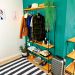Arara Armário Modular Industrial Ample de Ferro e Madeira Carvalho e Preto