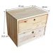 Estante Style de Ferro e Madeira Ample 6 Prateleiras com 2 Gaveteiros Industrial Natural e Branco