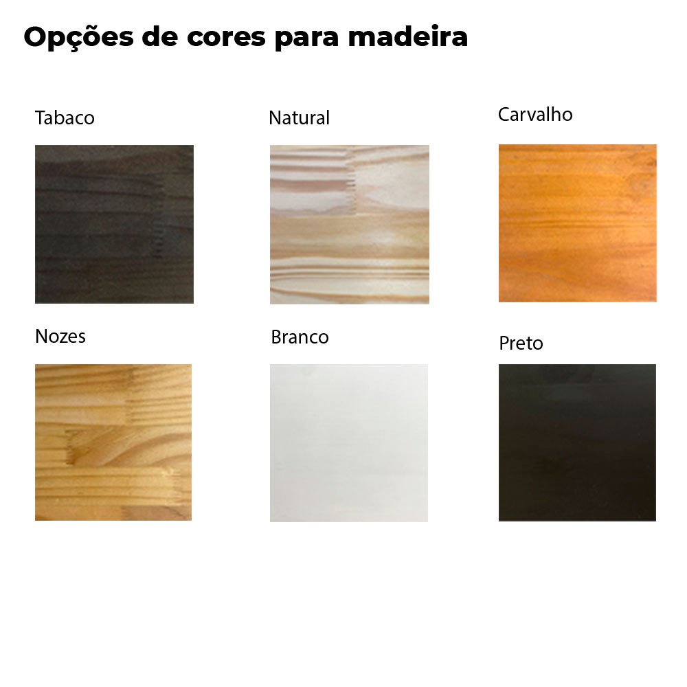 Mesa Auxiliar de Madeira Linea com 4 Gavetas com Rodinha de Silicone Natural