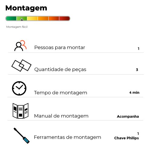 Mesa Escritório de Ferro e Madeira 96cm Style Industrial Nozes e Preto