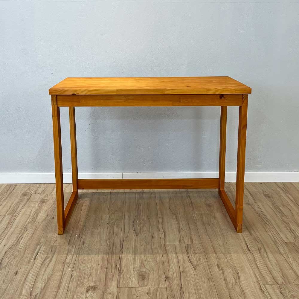 Mesa para Escritório de Madeira Pinus Linea Carvalho