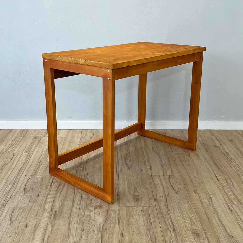 Mesa para Escritório de Madeira Pinus Linea Carvalho