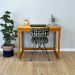 Mesa para Escritório de Madeira Pinus Linea Carvalho