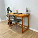 Mesa para Escritório de Madeira Pinus Linea Carvalho