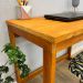 Mesa para Escritório de Madeira Pinus Linea Carvalho