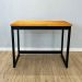 Mesa para Escritório de Madeira Pinus Linea Carvalho e Preto