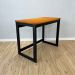 Mesa para Escritório de Madeira Pinus Linea Carvalho e Preto