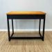 Mesa para Escritório de Madeira Pinus Linea Carvalho e Preto