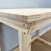 Mesa para Escritório de Madeira Pinus Linea Natural