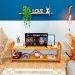 Rack de TV de Madeira Pinus Linea Carvalho