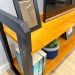 Rack de TV de Madeira Pinus Linea Carvalho e Preto