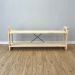 Rack de TV de Madeira Pinus Linea Natural