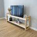 Rack de TV de Madeira Pinus Linea Natural
