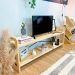 Rack de TV de Madeira Pinus Linea Natural