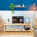 Rack de TV de Madeira Pinus Linea Natural