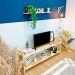 Rack de TV de Madeira Pinus Linea Natural
