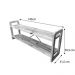 Rack de TV de Madeira Pinus Linea Tabaco